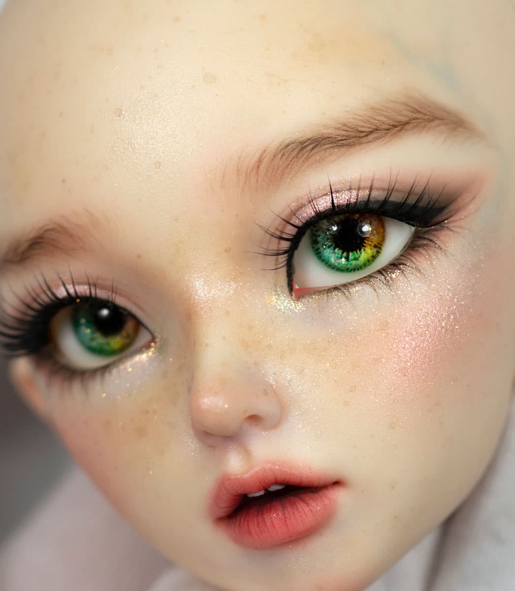 Customowa Lalka - Projekt Postaci - ball-jointed doll faceup by theugliestwife