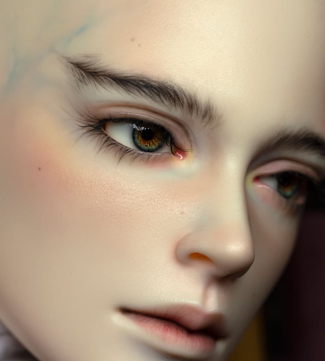 Naturalny Wygląd - ball-jointed doll faceup by theugliestwife