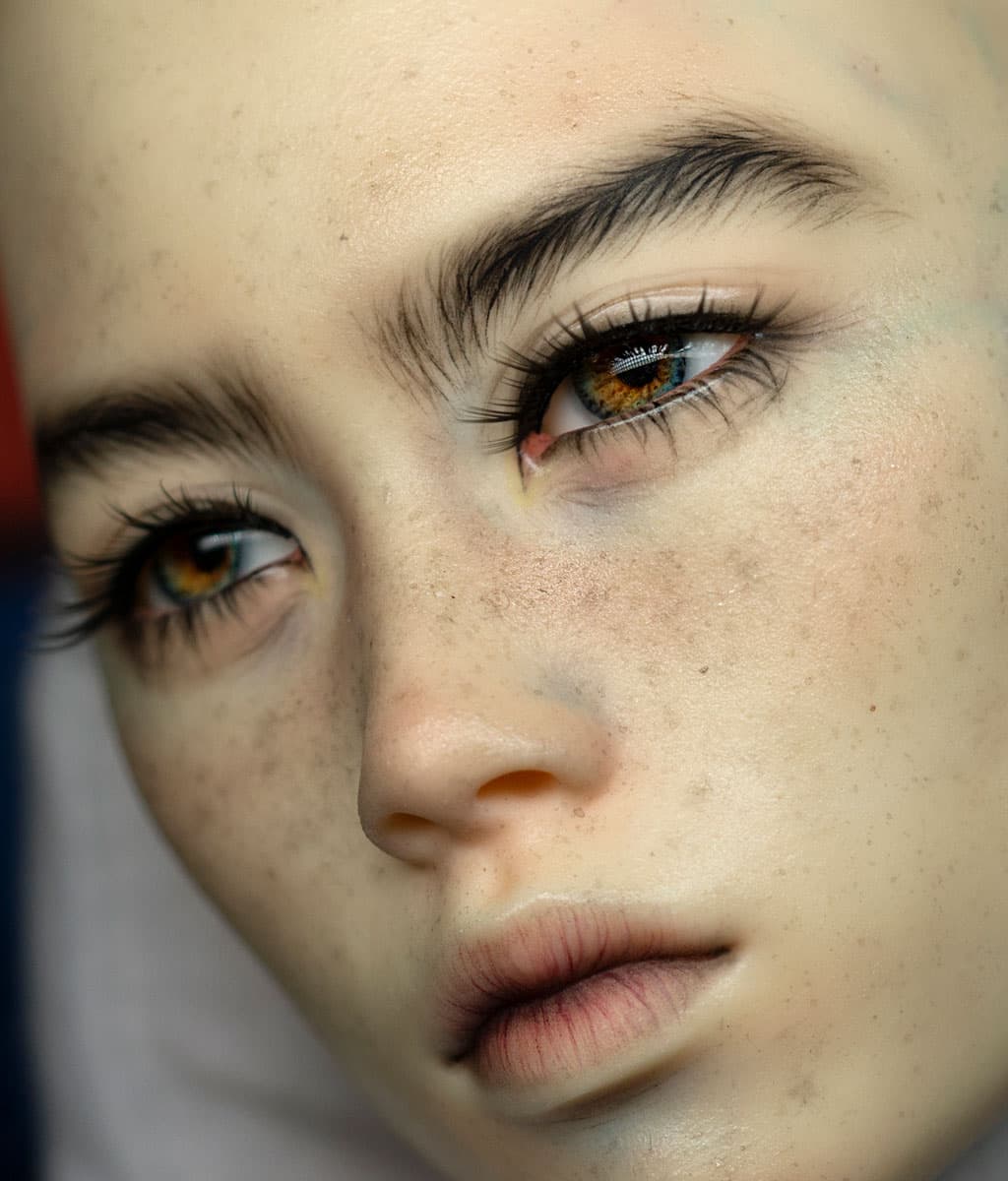 Glamour Faceup - ball-jointed doll faceup by theugliestwife