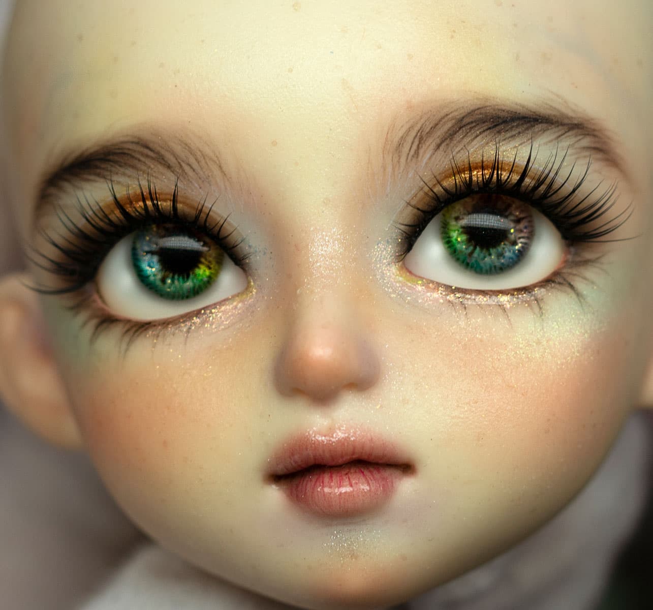 Artystyczna Ekspresja - ball-jointed doll faceup by theugliestwife