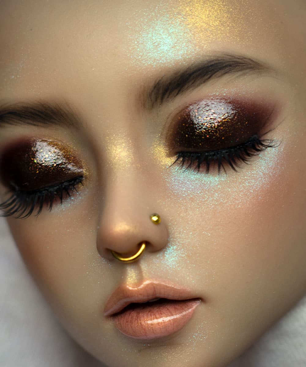 Delikatne Detale - ball-jointed doll faceup by theugliestwife