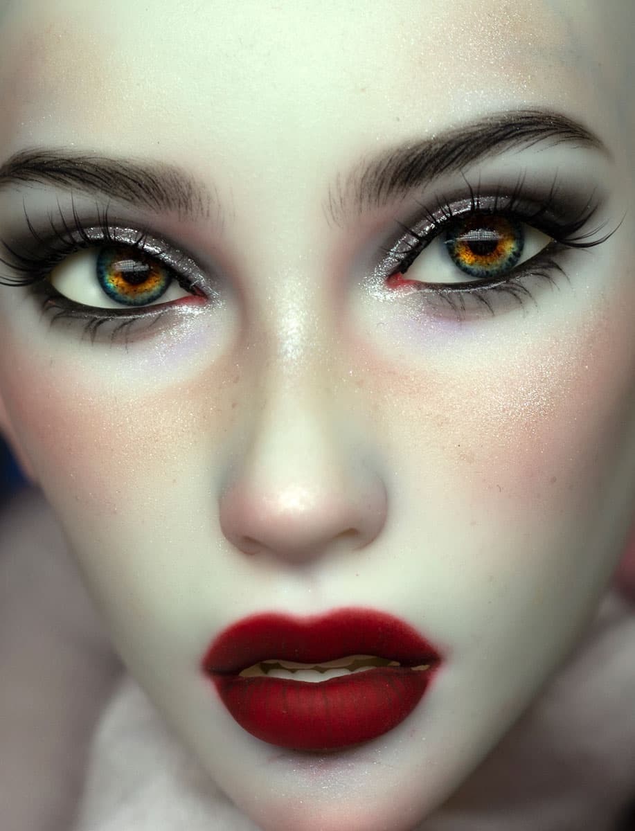 Elegancki Styl - ball-jointed doll faceup by theugliestwife