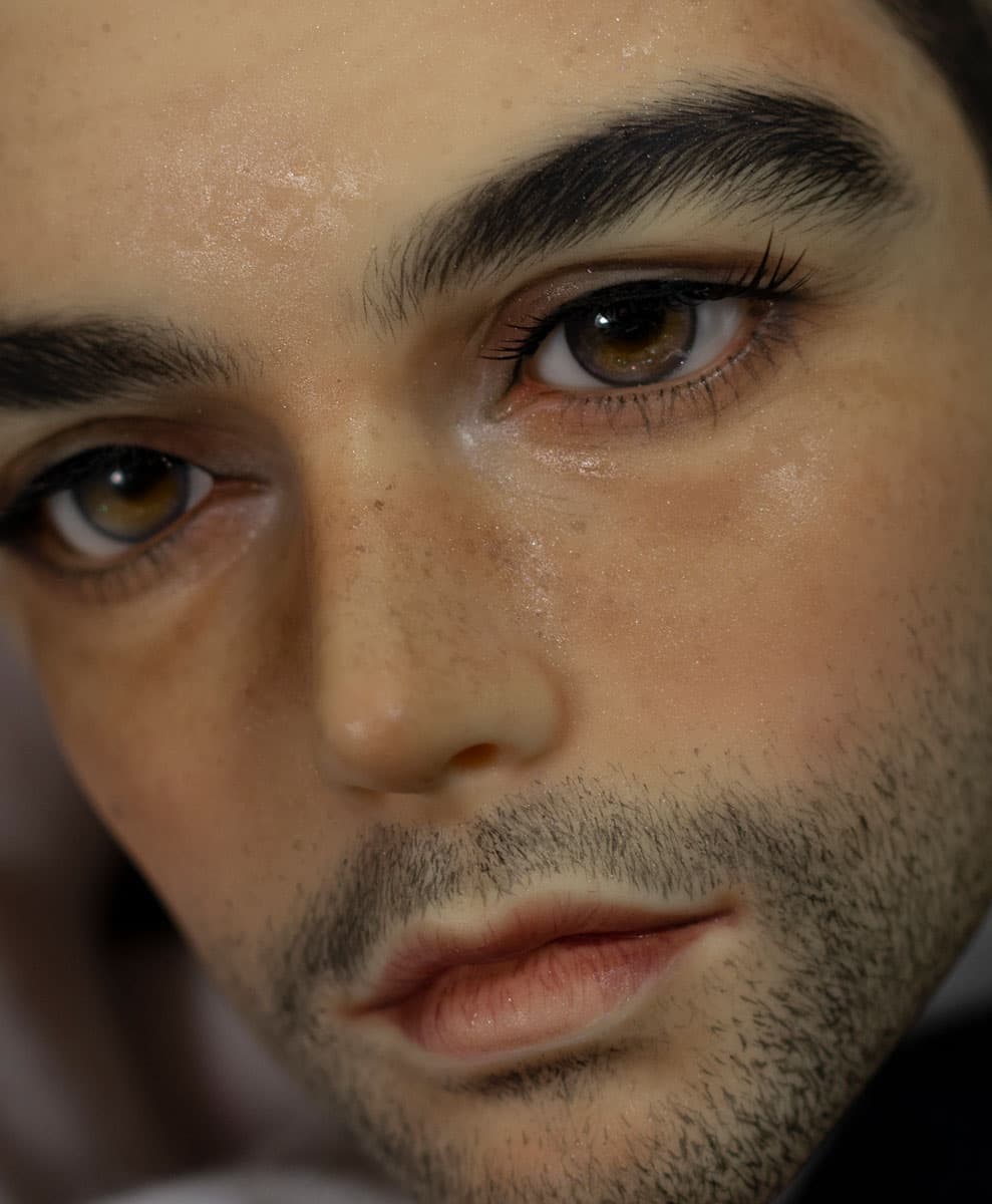 Artystyczne Detale - ball-jointed doll faceup by theugliestwife